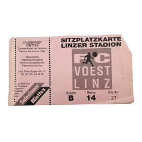 Ticket FC Vöest Linz