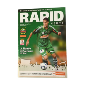 Programm Rapid Wien - SV Ried, 2011