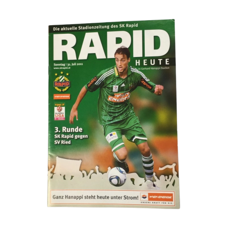 Programm Rapid Wien - SV Ried, 2011