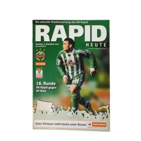 Programm Rapid Wien - SV Ried, 2010