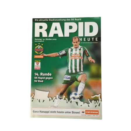 Programm Rapid Wien - SV Ried, 2009