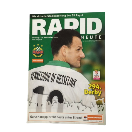 Programm Rapid Wien - Austria Wien, 2010
