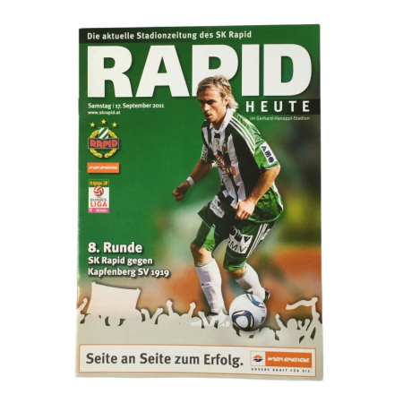 Programm Rapid Wien - SV Kapfenberg, KSV, 2011