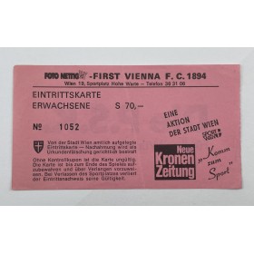 Ticket First Vienna FC (AUT)