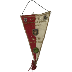 Wimpel Wiener Fussballverband, 4 Städte Turnier 1980 (AUT)
