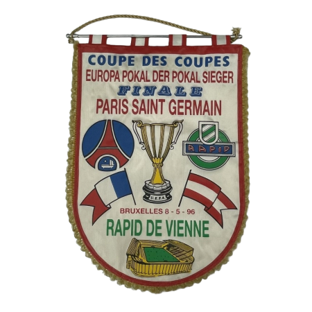 Wimpel Paris Saint Germain (FRA) - Rapid Wien (AUT), 1996