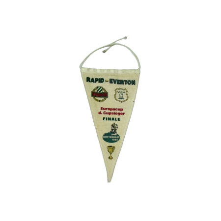 Wimpel Rapid Wien (AUT) - FC Everton (ENG), 1985