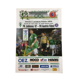 Programm FK Jablonec 97 (CZE) - Austria Wien, 2007