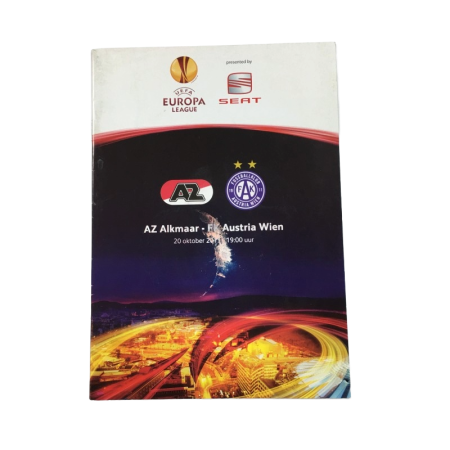 Programm AZ Alkmaar - Austria Wien, 2011