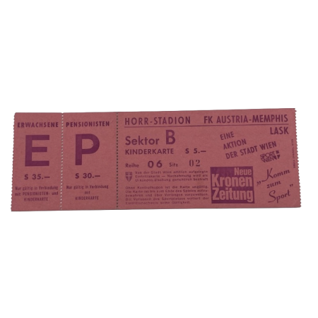 Ticket Austria Wien - LASK Linz (AUT)