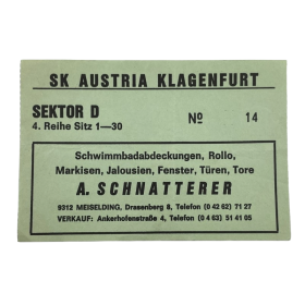 Ticket SK Austria Klagenfurt