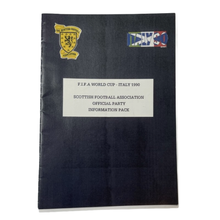 Information Pack Scottish Football Association, WM Italien 1990