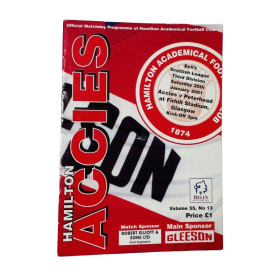 Programm Accies - Peterhead (SCO), 2001