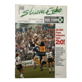 Programm Sturm Graz - Nottingham Forest/Vereinsmagazin Nr. 157a von 1984