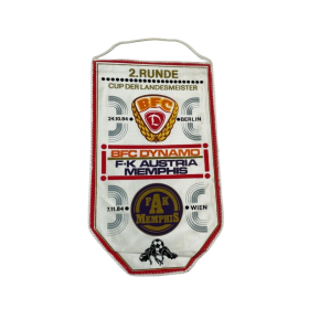 Wimpel BFC Dynamo Berlin (GER) - Austria Wien, 1984