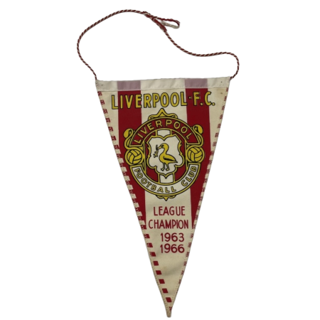 Wimpel Liverpool FC (ENG), League Champion 1963, 1966