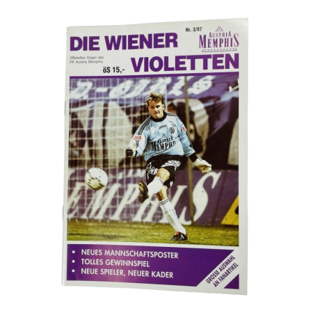 Vereinsmagazin Austria Wien, Nr. 3/1997, Knaller