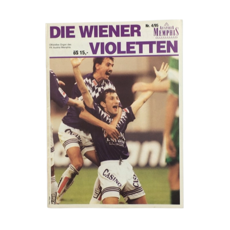 Vereinsmagazin Austria Wien, Nr. 4/1995