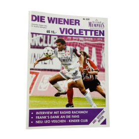 Vereinsmagazin Austria Wien, Nr. 5/1997, Rahimow