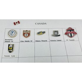 Pinkonvolut/Pinsammlung Kanada