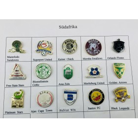 Pinkonvolut/Pinsammlung Südafrika