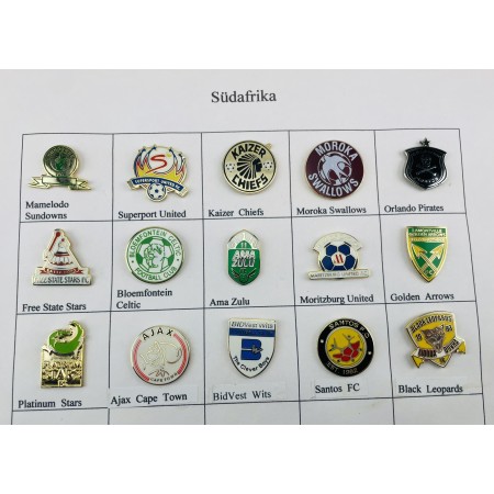 Pinkonvolut/Pinsammlung Südafrika