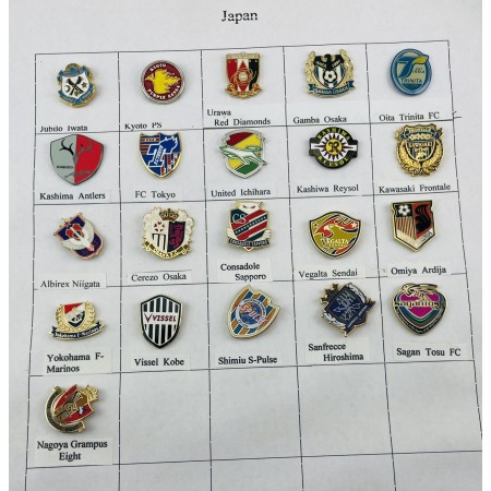 Pinkonvolut/Pinsammlung Japan