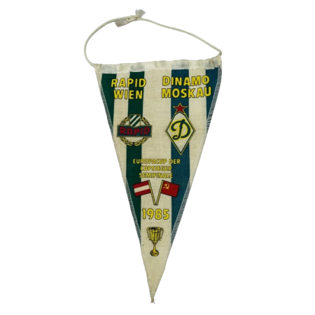 Wimpel Rapid Wien - (AUT) - Dinamo Moskau (RUS), 1985