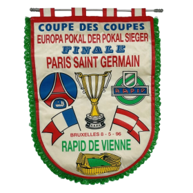Wimpel Paris Saint Germain (FRA) - Rapid Wien (AUT), 1996