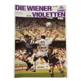 Vereinsmagazin Austria Wien, Nr. 4/1992