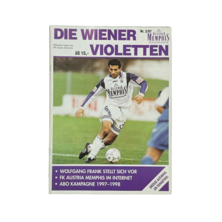 Vereinsmagazin Austria Wien, Nr. 2/1997
