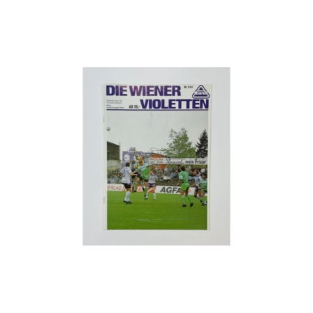 Vereinsmagazin Austria Wien, Nr. 2/1991