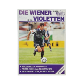 Vereinsmagazin Austria Wien, Nr. 3/96