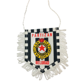 Wimpel Partizan Belgrad (SRB)
