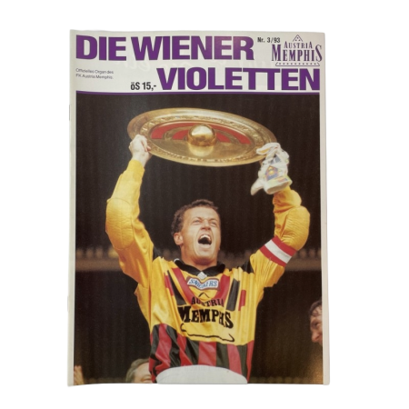 Vereinsmagazin Austria Wien, Nr. 3/1993, Wohlfahrt