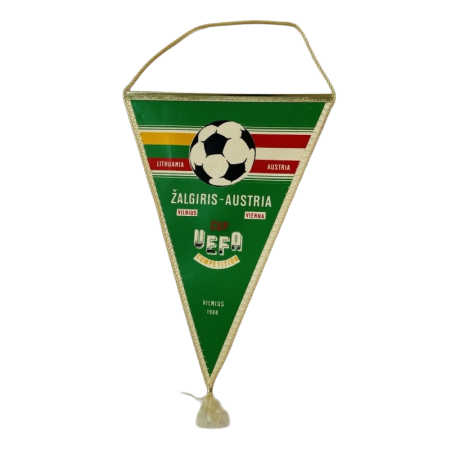 Wimpel FK Žalgiris Vilnius (LTH) - Austria Wien, 1988