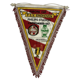 Wimpel PSV Eindhoven (NED) - Rapid Wien (AUT), 1987