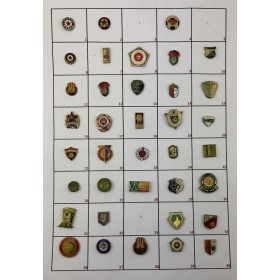 Pinkonvolut/Pinsammlung Tschechien & Slowakei, 37 Stück