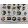 Pinkonvolut/Pinsammlung USA & Kanada, 38 Stück