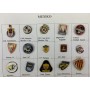 Pinkonvolut/Pinsammlung Mexiko, 28 Stück