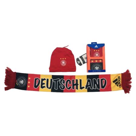 Babyset Deutschland, DFB, Minischal & Haube, neu
