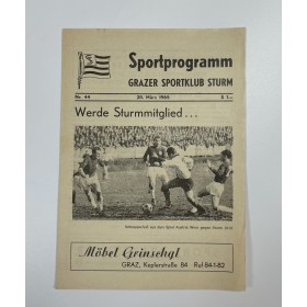 copy of Sportprogramm Grazer Sportklub Sturm Graz, Nr. 44