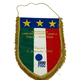 Wimpel Italien - Norwegen, 2004