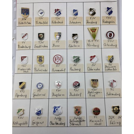 Pinkonvolut/Pinsammlung Deutschland, 30 Stück