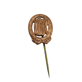 Pin Sportabzeichen DDR, Leistungsstufe Bronze