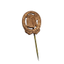 Pin Sportabzeichen DDR, Leistungsstufe Bronze