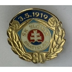 Pin Slovan Bratislava (SVK), 80 Jahre