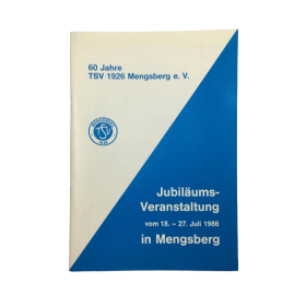 Festschrift TSV 1926 Mengsberg (GER), 60 Jahre