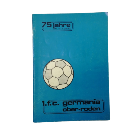 Festschrift 1. FC Germania Ober-Roden (GER), 75 Jahre