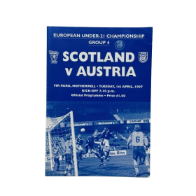 Programm Scotland/Schottland - Österreich, 1997